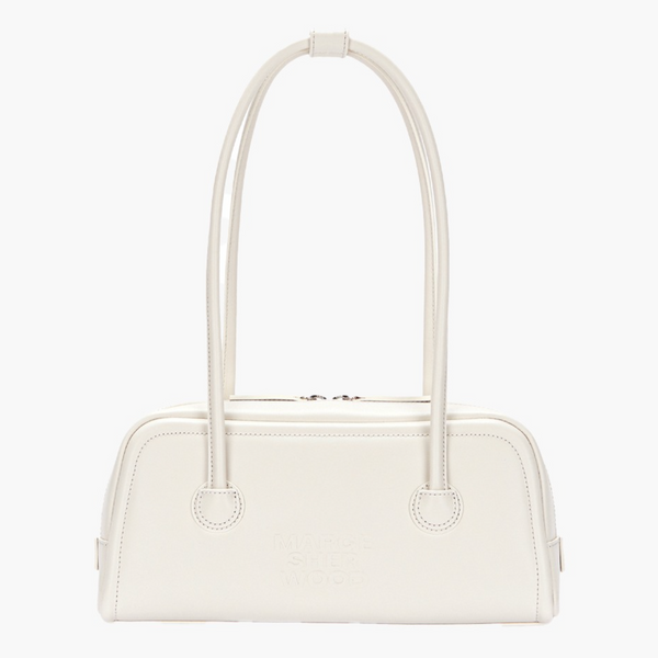 [MARGESHERWOOD] SOFT BAGUETTE BAG Cream Plain