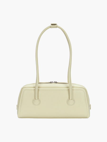 [MARGESHERWOOD] SOFT BAGUETTE BAG Blond Wood Plain