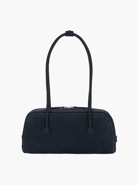 [MARGESHERWOOD] SOFT BAGUETTE BAG Indigo Nubuck