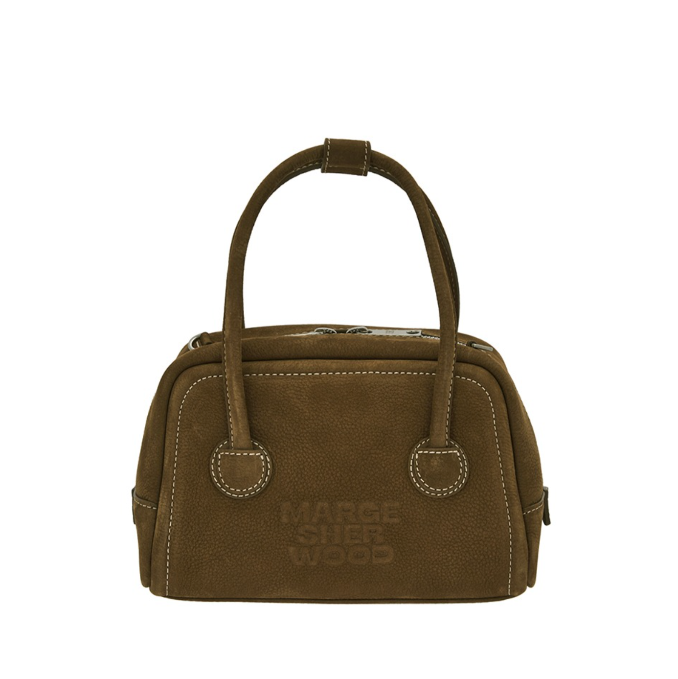 [MARGESHERWOOD] SOFT TOTE MINI Chestnut Nubuck