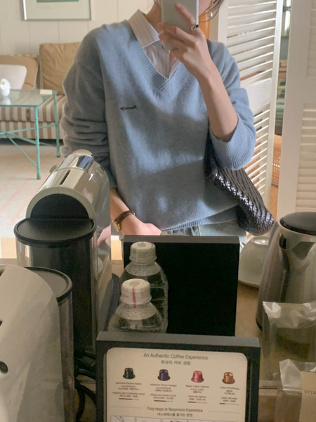 (現貨) - ♡ o'pparel ♡ Grape Knit  (Sora)