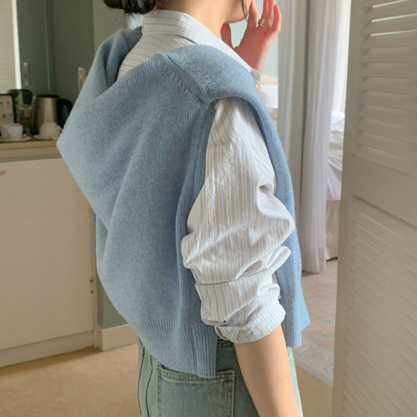 (現貨) - ♡ o'pparel ♡ Grape Knit  (Sora)