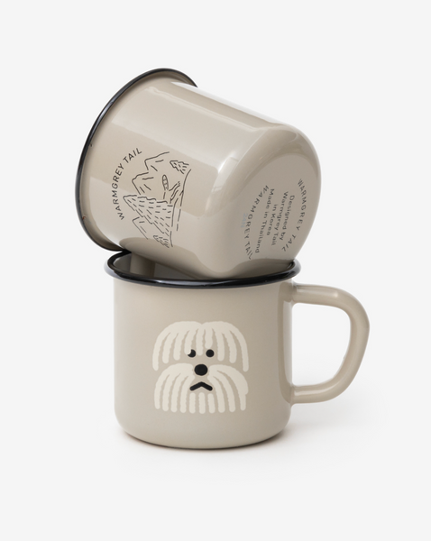 [WARMGREYTAIL] Enamel Mugs (3Colours)