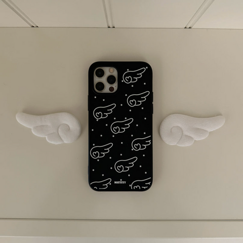 [MAZZZZY] Signature Angel Wing Case (Black)