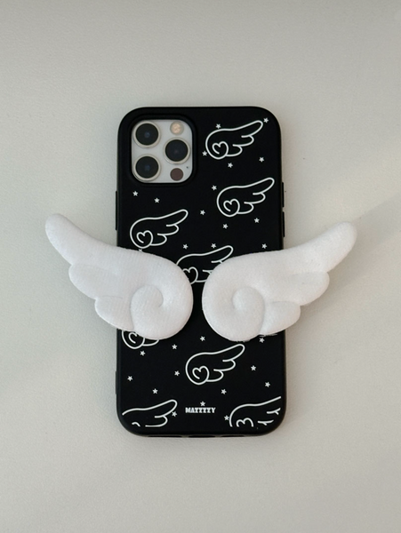 [MAZZZZY] Signature Angel Wing Case (Black)