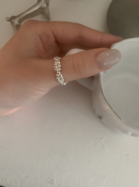 [moat] Grape Beads Ring (Silver925)