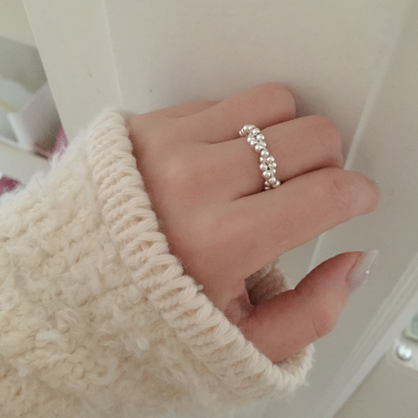 [moat] Grape Beads Ring (Silver925)