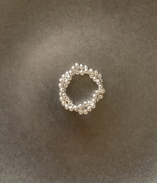 [moat] Grape Beads Ring (Silver925)