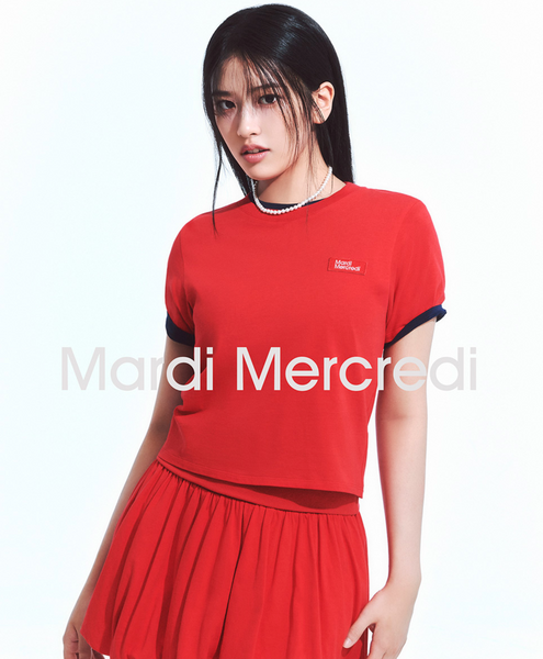 [MARDI MERCREDI]  SLIM TSHIRT ESSENTIAL (10Colours)