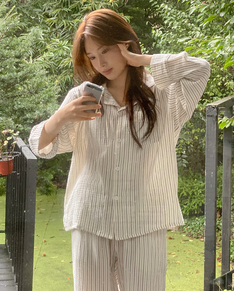 [Juuneedu] Relax Seven Days Cotton Pyjama Set