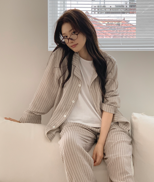 [Juuneedu] Relax Seven Days Cotton Pyjama Set