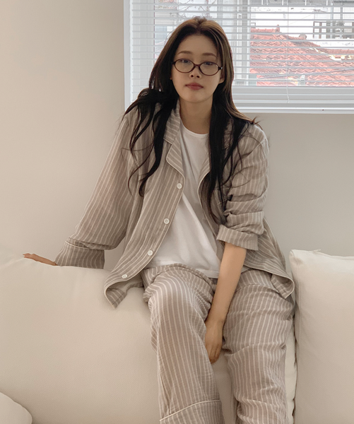 [Juuneedu] Relax Seven Days Cotton Pyjama Set