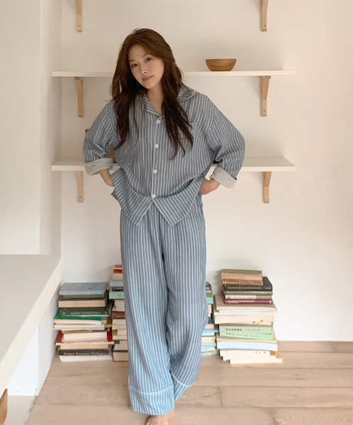 [Juuneedu] Relax Seven Days Cotton Pyjama Set