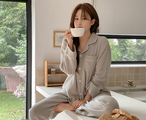 [Juuneedu] Relax Seven Days Cotton Pyjama Set