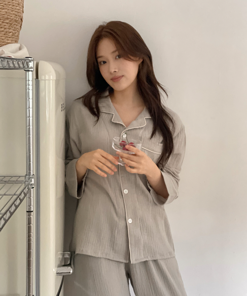 [Juuneedu] Relax Seven Days Cotton Pyjama Set