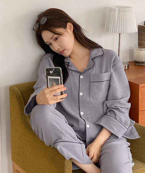 [Juuneedu] Relax Seven Days Cotton Pyjama Set