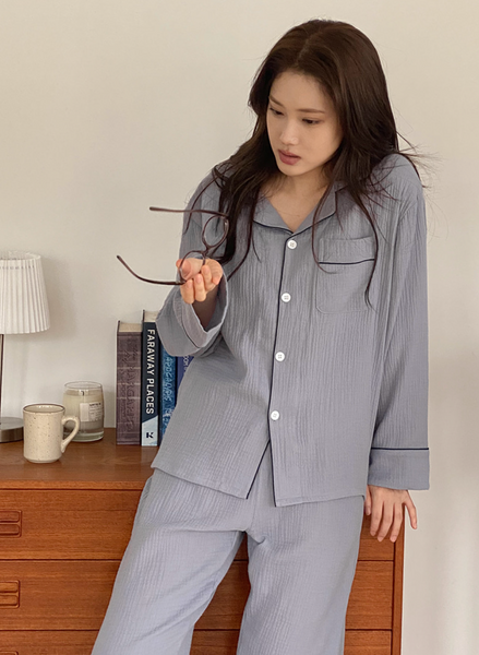 [Juuneedu] Relax Seven Days Cotton Pyjama Set