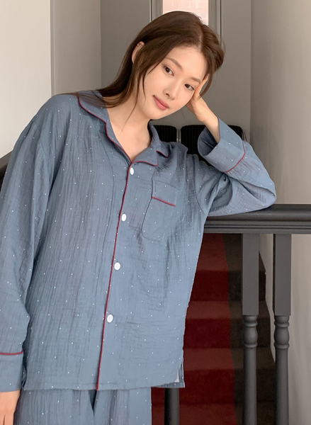 [Juuneedu] Relax Seven Days Cotton Pyjama Set