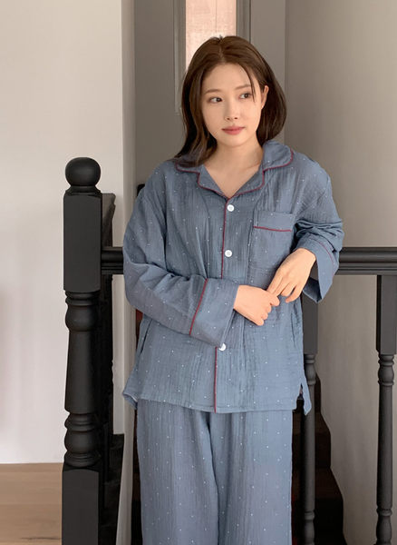 [Juuneedu] Relax Seven Days Cotton Pyjama Set