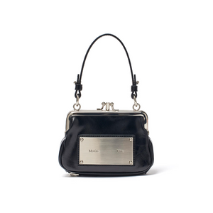 [Matin Kim] FRAME MINI WALLET BAG IN BLACK