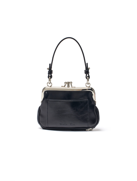 [Matin Kim] FRAME MINI WALLET BAG IN BLACK