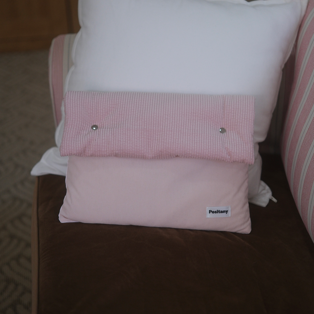 [Positany] Button Pouch (PINK)