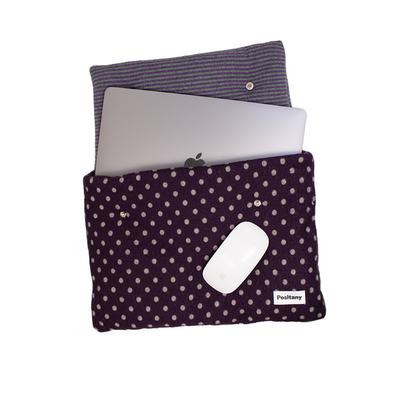 [Positany] Button Pouch (Purple)