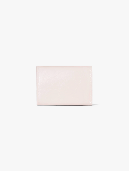 [Fennec] CRINKLE HALFMOON MINI WALLET - BLOSSOM