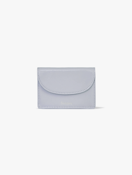 [Fennec] CRINKLE HALFMOON MINI WALLET - MISTY LAVENDER