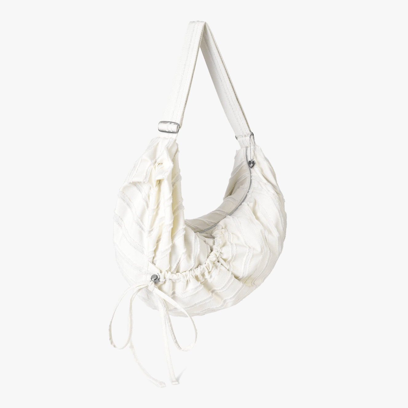 [Fennec] LASSIE BAG - FRINGE IVORY