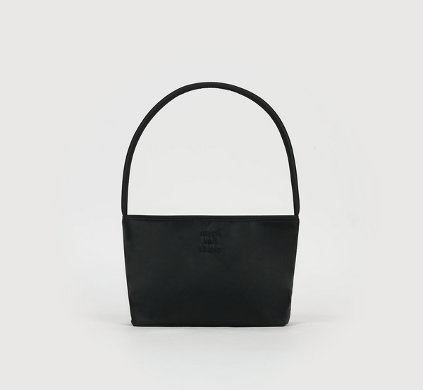 [mucu and ebony] Near Flat Bag Black