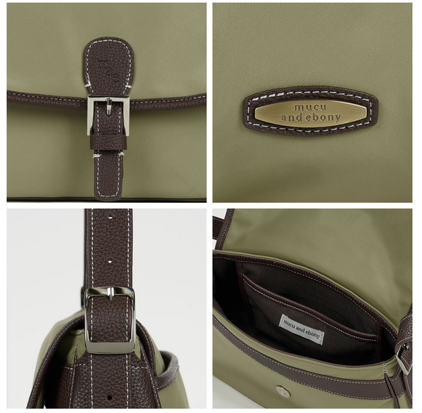 [mucu and ebony] Wedy Combi Bag Khaki