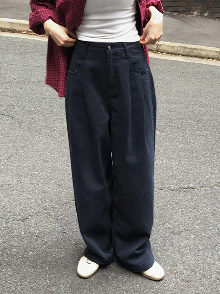 [SLOWAND] # SLOWMADE 365 Essential Cotton Slacks