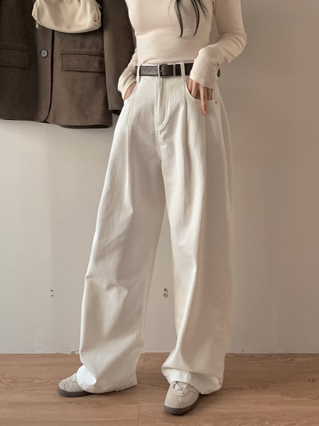 [SLOWAND] # SLOWMADE 365 Essential Cotton Slacks