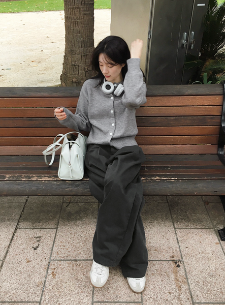 [SLOWAND] # SLOWMADE 365 Essential Cotton Slacks