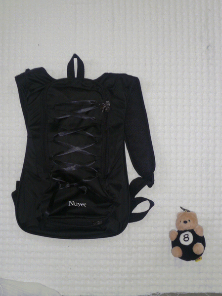 [NuYet] Lace up backpack Black