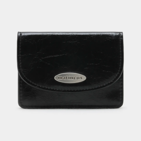 [MARTINCOKS] Auris Card Wallet Black