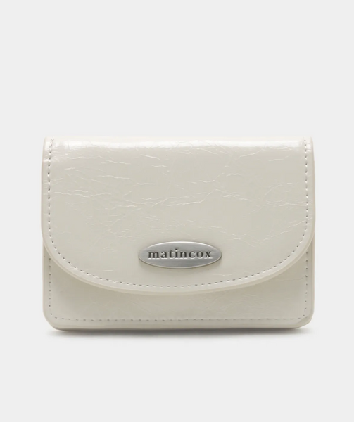 [MARTINCOKS] Auris Card Wallet Cream