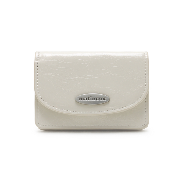 [MARTINCOKS] Auris Card Wallet Cream