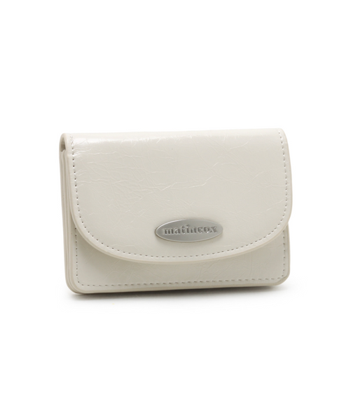 [MARTINCOKS] Auris Card Wallet Cream