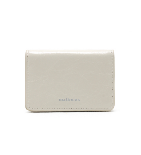 [MARTINCOKS] Auris Card Wallet Cream