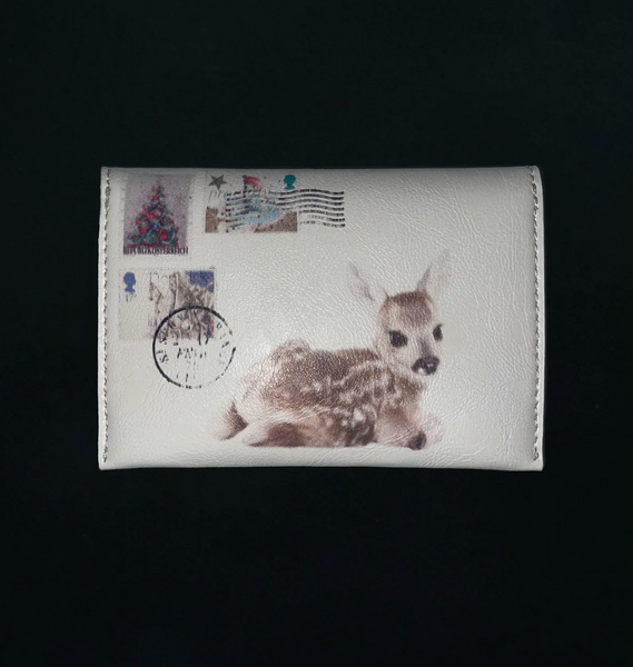 [SCULPTOR] Poor Dear Card Wallet White