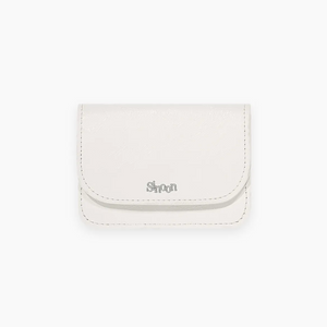 [SINOON] Sinoon Logo Card Wallet White