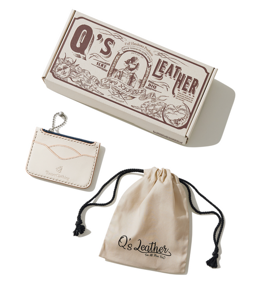 [NAMERCLOTHING] NMR X Qs Coin Card Wallet Zip ver. CREAM