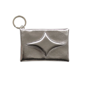 [KEIKE] Shape of Purse Dark Silver