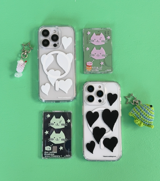 [your emotions] Drawing Heart Jelly Hard Case