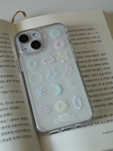 [honokaa] Universe Jelly Hard Case