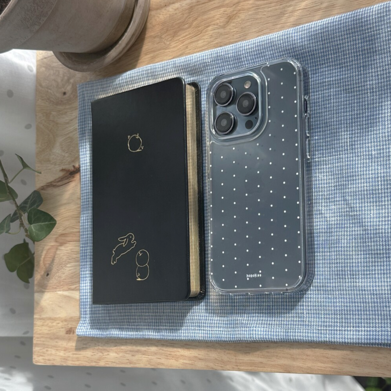 [honokaa] MINI Dot Jelly Hard Case