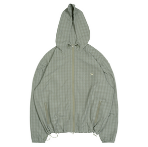 [THE COLDEST MOMENT] TCM Check Windstopper (Green)