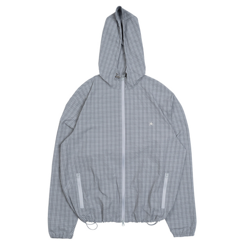 [THE COLDEST MOMENT] TCM Check Windstopper (Sky Blue)